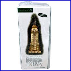 Department 56 Empire State Building Ornament Lights Christmas in the City Series