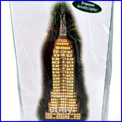 Department 56 Empire State Building Ornament Lights Christmas in the City Series
