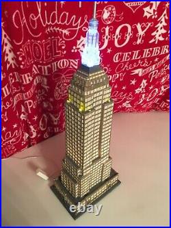 Department 56 Empire State Building (Rare, #59207) FREE SHIPPING