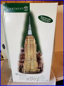 Department 56 Empire State Building in Original Box #59207 New York City NYC