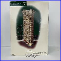 Department 56 Flatiron Building Never Displayed Christmas In The City