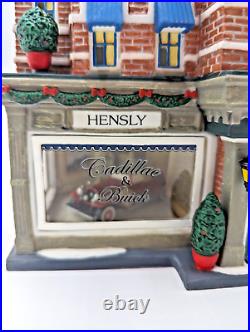 Department 56 GM Hensly Cadillac & Buick Christmas In The City
