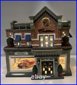 Department 56 GM Hensly Cadillac & Buick Christmas In The City Series #56-59235