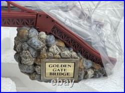 Department 56 Golden Gate Bridge 56.59241 Christmas In The City New Open Box