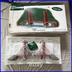 Department 56 Golden Gate Bridge #59241 Christmas in the City Series Retired