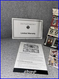 Department 56 Hammerstein Piano Co. Christmas in the City #799941 Super Rare NEW