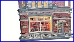Department 56 Harley-Davidson City Dealership Christmas In The City Ceramic
