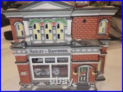 Department 56 Harley-Davidson City Dealership Christmas In The City Ceramic