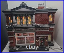 Department 56 Harley-Davidson City Dealership Christmas In The City Ceramic