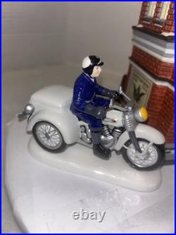 Department 56 Harley Davidson City Dealership Christmas in the City (NIB)
