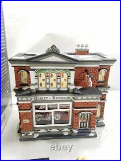 Department 56 Harley Davidson Dealership Christmas In The City Series 59202 #4