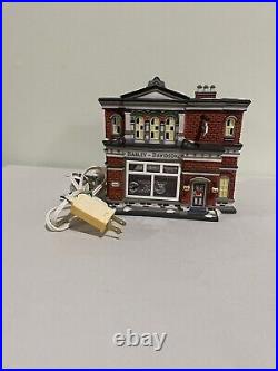 Department 56 Harley-Davidson Dealership Christmas in the City Series(NO BOX)
