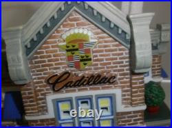 Department 56 Hensly Cadillac & Buick 1930's building Christmas In The City