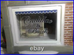 Department 56 Hensly Cadillac & Buick 1930's building Christmas In The City