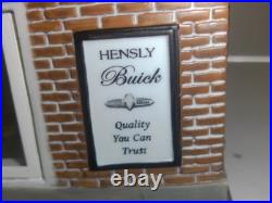 Department 56 Hensly Cadillac & Buick 1930's building Christmas In The City