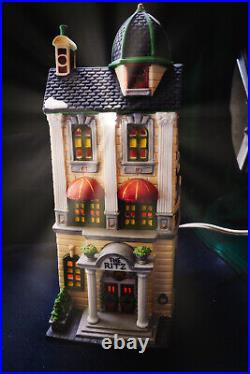 Department 56 Heritage Village Christmas In The City Ritz Hotel New