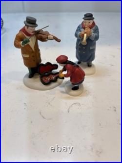 Department 56 Heritage Village/Christmas in the City, BUNDLE OF 17 FIGURINES