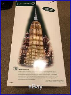 Department 56 Huge Christmas in the City Empire State Building With Box