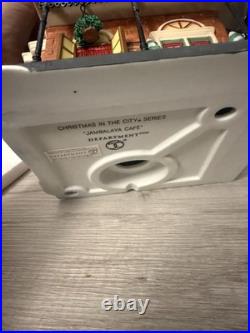 Department 56 JAMBALAYA CAFÉ Christmas in the City 59265 Original Box Retired