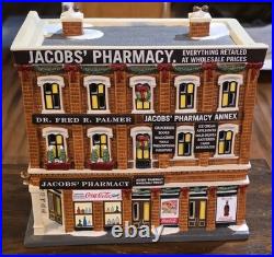 Department 56 Jacobs Pharmacy Christmas Village In The City 2015 Rare Dept