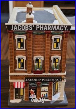 Department 56 Jacobs Pharmacy Christmas Village In The City 2015 Rare Dept