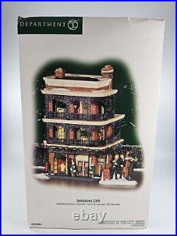 Department 56 Jambalaya Cafe Christmas in the City #59265 New Orleans Village