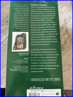 Department 56 Kellys Irish Crafts 59216 Christmas In The City Building Nolight