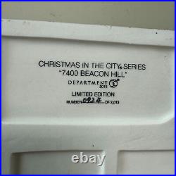 Department 56 Limited Edition 7400 BEACON HILL 4030346 Christmas In the City