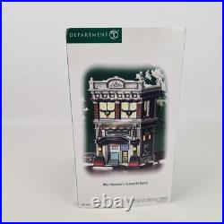 Department 56 Miss Shannon's School Of Dance 59251 Christmas In The City Serie
