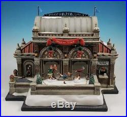 Department 56 (NEW) Christmas at Lakeside Park Pavillion #59267 Animated