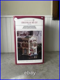 Department 56 Nelson Bros. Sporting Goods New 6011386 Christmas in the City 2023