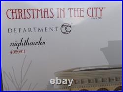Department 56 Nighthawks 4050911 Christmas In The City Retired New In Box