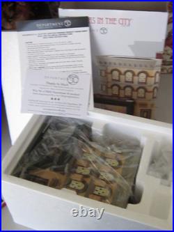 Department 56 Nighthawks 4050911 Christmas In The City Retired New In Box