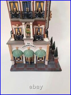 Department 56 Paramount Hotel Christmas In The City Series #58911 Retired