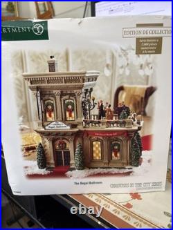 Department 56 REGAL BALLROOM, Christmas in the City Complete With Box