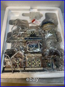 Department 56 ROYAL FLUSH CASINO 59244 Christmas in the City Incl Box Department 56 ROYAL FLUSH CASINO 59244 Christmas in the City Incl Box