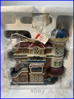 Department 56 ROYAL FLUSH CASINO 59244 Christmas in the City Incl Box Department 56 ROYAL FLUSH CASINO 59244 Christmas in the City Incl Box