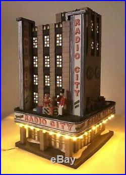 Department 56 Radio City Music Hall 2002 Christmas in The City Light Illuminate