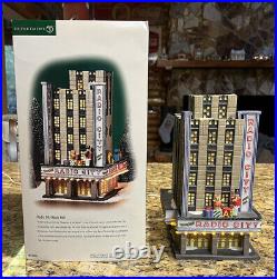 Department 56 Radio City Music Hall Christmas in the City 58924 Original Box