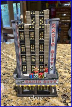 Department 56 Radio City Music Hall Christmas in the City 58924 Original Box