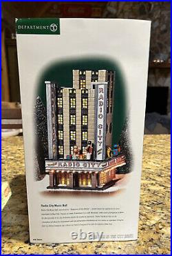 Department 56 Radio City Music Hall Christmas in the City 58924 Original Box