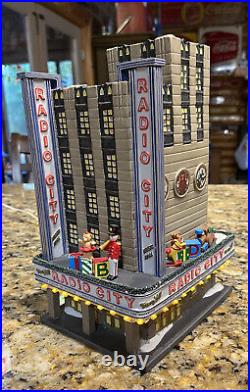 Department 56 Radio City Music Hall Christmas in the City 58924 Original Box