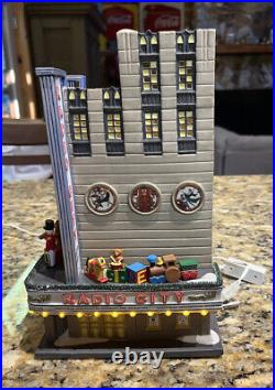 Department 56 Radio City Music Hall Christmas in the City 58924 Original Box