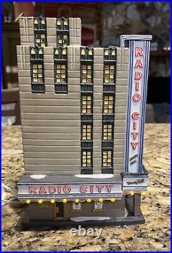 Department 56 Radio City Music Hall Christmas in the City 58924 Original Box