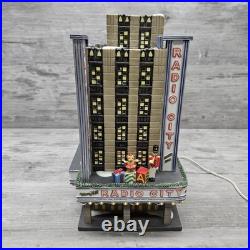 Department 56 Radio City Music Hall Christmas in the City Series Retired