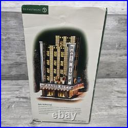 Department 56 Radio City Music Hall Christmas in the City Series Retired