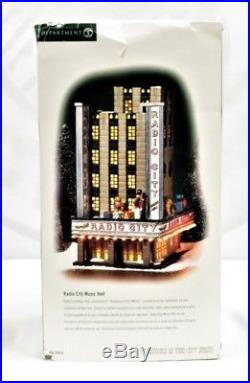 Department 56 Radio City Music Hall Christmas in the City Series Super Clean