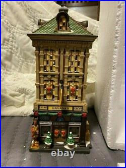 Department 56 Rare 2008 Havana's Cigar Shop Christmas In The City Series