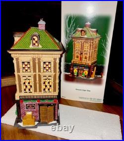 Department 56, Retired Havana's Cigar Shop, Christmas In The City, #805534 Nib Department 56, Retired Havana's Cigar Shop, Christmas In The City, #805534 Nib