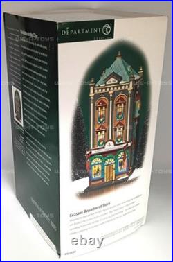Department 56 Seasons Department Store Christmas In The City Lighted Building